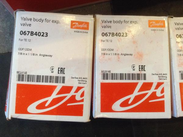 HVAC  New packing  Thermostatic Expansion Valves body TE Series Weld TE12 067B4023