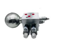 Bloco de válvulas de solenoide piloto controlada
