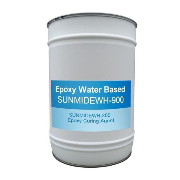 Water Based Epoxy Curing Agent SUNMIDEWH-900 Amber Liquid