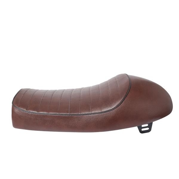 Saddle Cafe Racer Seat Part Motorcycle Motorbike Hump Flat Cafe Racer Saddle Seat Cushion Pad for H-onda Saddle Seat Cushion Pad