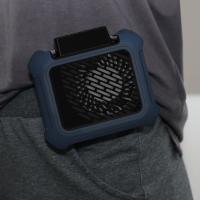 Cintura silenciosa de suspensão USB Mini Ventilador da faixa do pescoço do vento do fã da correia portátil