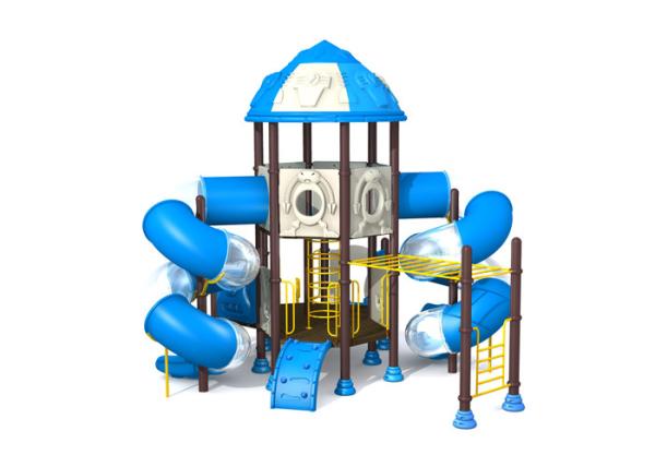 Galvanized steel pipe attractive king kong style outdoor playground for kindergarten TQ-CB1295