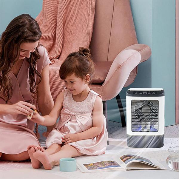 Electric Fan Cooling Water-Cooled Humidified Desktop Mini Air Conditioning Fan Small