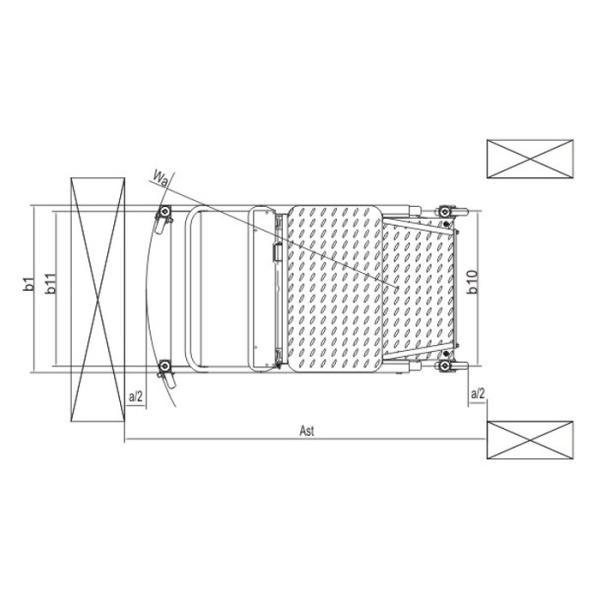 Семи электрический грузоподъемник селектора заказа, оборудование рудоразборки заказа склада колеса ПУ