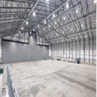 Construcción de acero prefabricado de peso ligero Hangar fábrica de larga duración