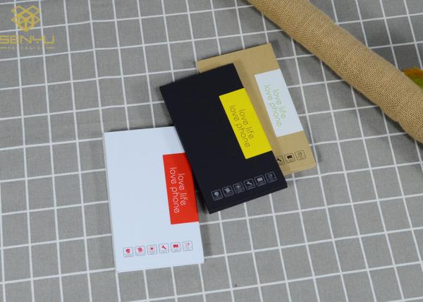 cardboard Printed Mobile Accessories Packaging tempered glass Packaging Box