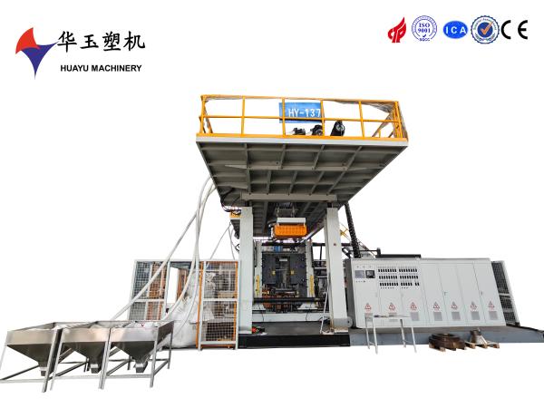 1000-5 Machine de moulage par soufflage à haute vitesse pour la production de grands conteneurs en plastique
