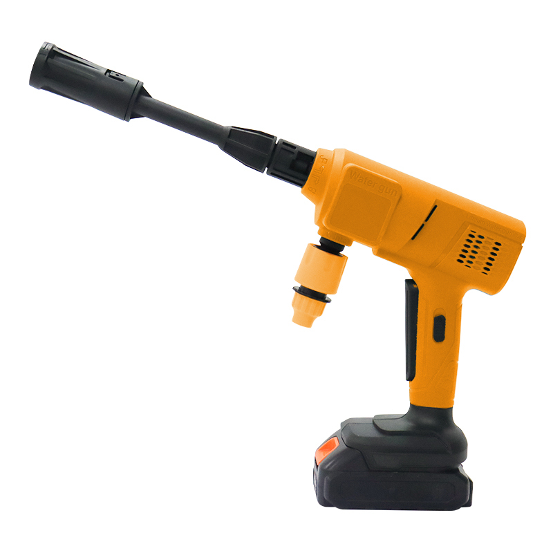 RYNEX 21V Cordless Pressure Washer Water Gun for Car Cleaning