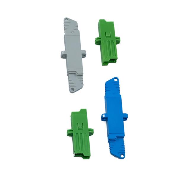 Single Mode E2000 Connector Optical Fiber Fast Connector With Ceramic Ferrule