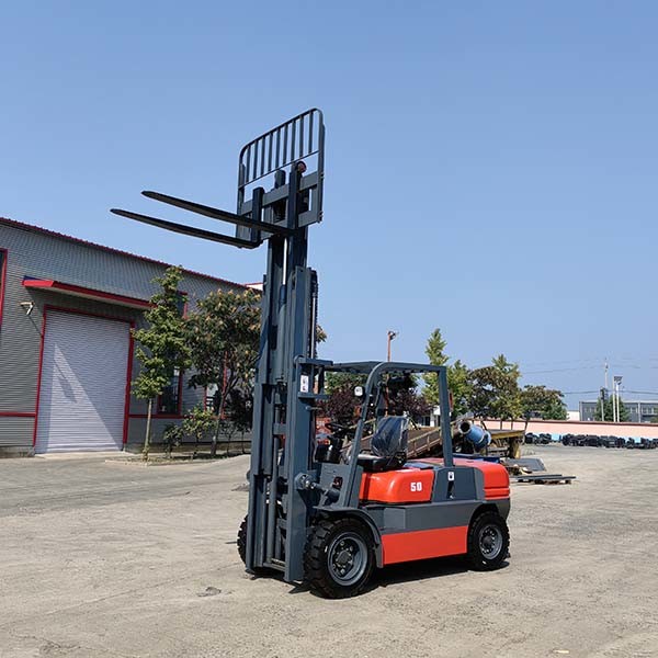 CPCD50 Forklift Diesel 5 Ton 4.5m Mast 5000kg Counterbalance Lift Truck
