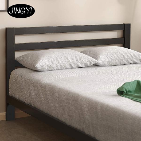 Durable Metal Pipe Bed , Black Iron Pipe Bed Frame Customizable Design