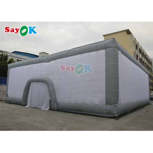 Ночной клуб шатра воздуха портативного освещения дискотеки СИД раздувной рекламируя раздувное иглу