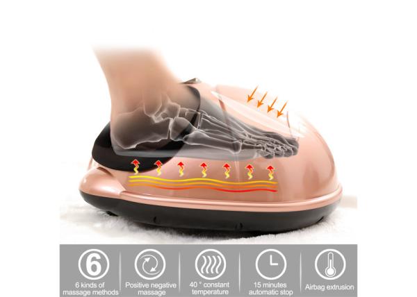 Foot Massager Far Infrared Heating Kneading Air Compression Reflexology Massage Device Home Relaxation
