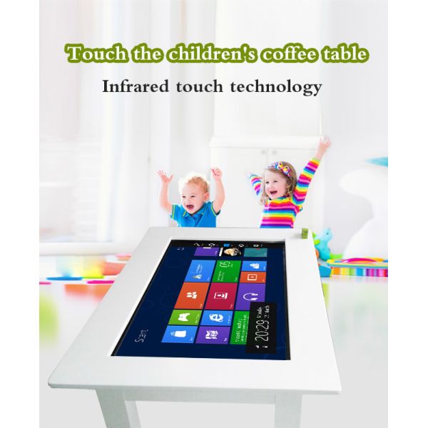 43 Inch Toughened Glass Kindergarten Multi Touch Screen Kids Games Digital Touch Screen Table