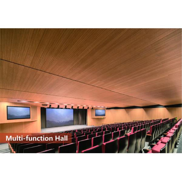 Группа E1 Равные акустические панели Звукопоглощающие стенные панели 0,9 NRC CE FSC сертифицированные