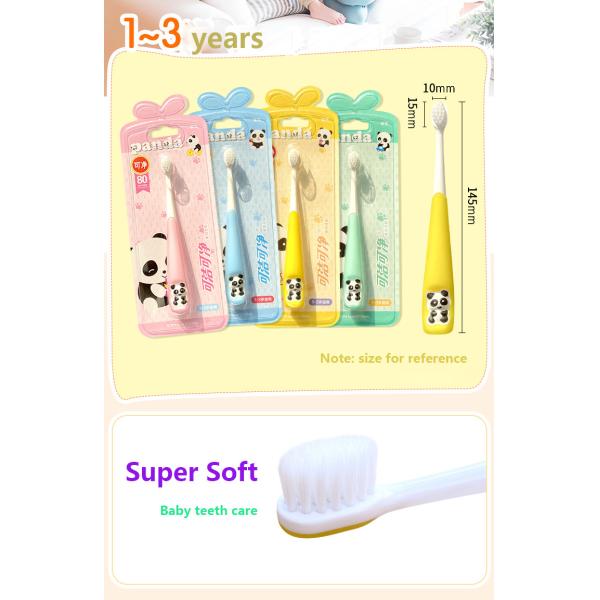 Custom Eco Friendly Hotel Toiletries Home Super Soft Kids Toothbrush