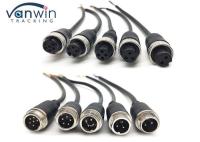 Do conector masculino fêmea da aviação do Pin dos acessórios 4 de DVR cabo de extensão audio video