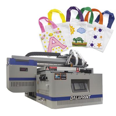4060 A2 UV Flatbed Inkjet Printer Optional Flatbed UV DTF Film Sticker Printing Cylinder Gold Effect XP600 Print Head