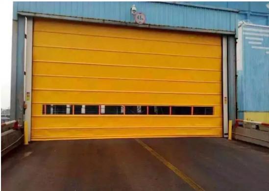 Portes à rouleaux en PVC à haute vitesse 3phase 380V
