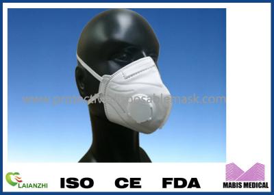 5ply KN95 Mask Protective Breathable Face Shield Mask Folded With Valve