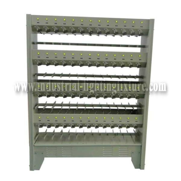 AC 110V ATEX CE Charger Rack 104 Units Charging Indicator For KL5LM Range Cap Lamp