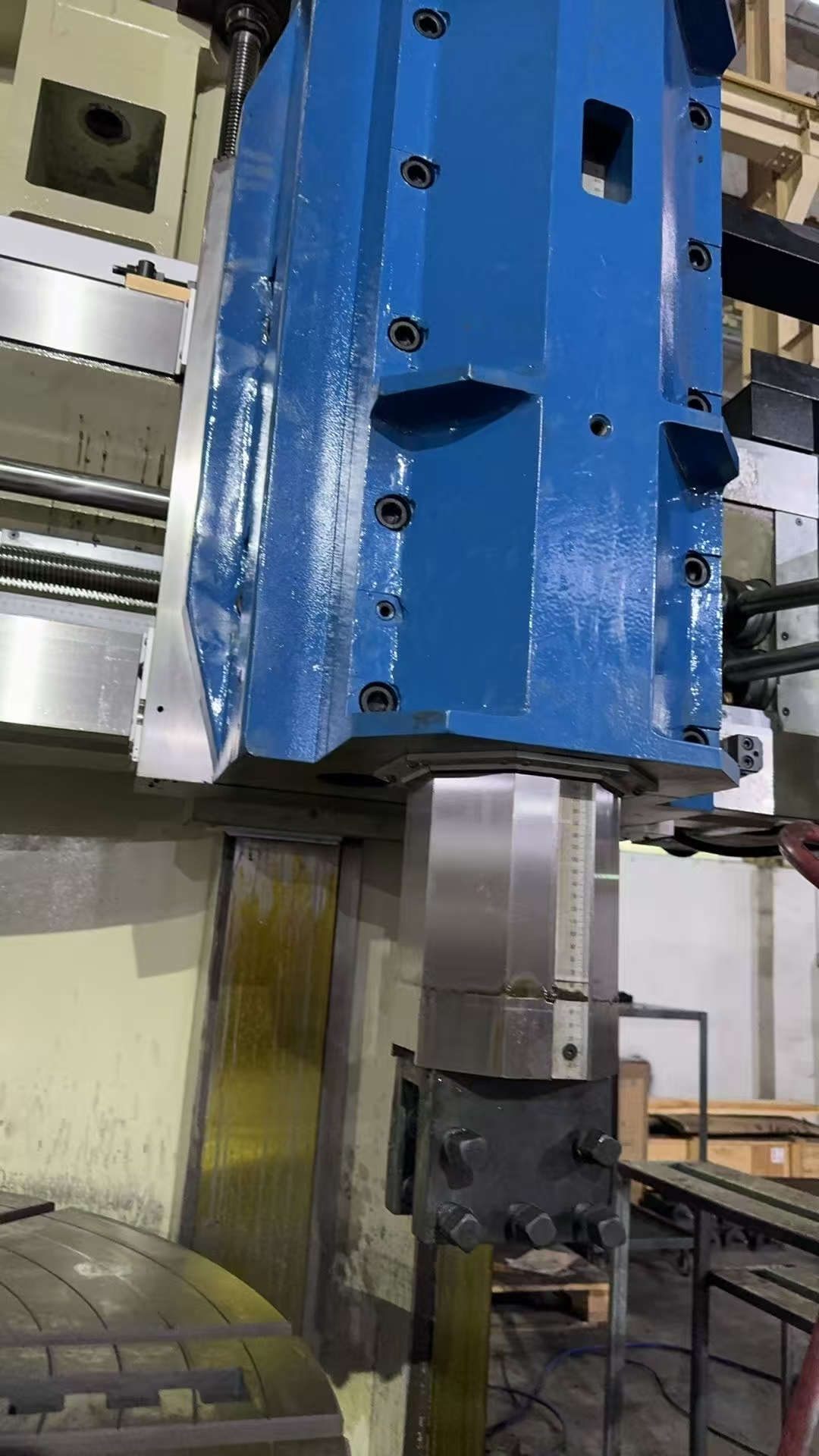 C5116E-2 Stable Performance Heavy Duty Single Column Metal Turning Processing Vertical Lathe