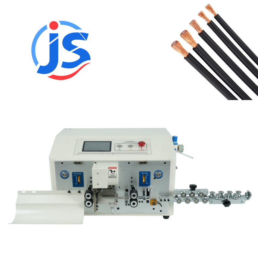 High Efficiency Cable Cutting Machine Inner Outer Layer Cable Cut Strip Machine