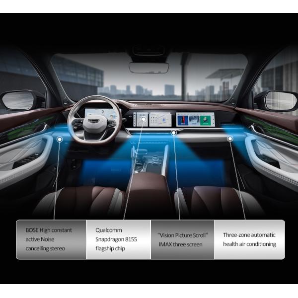 GEELY XINGYUE L Gas Mileage Cars Hybrid Car 215km/H With Panoramic Sunroof