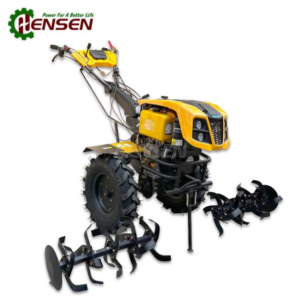 10 HP Mini Tiller Agrícola 80cm-135cm Largura Mini Tiller Diesel