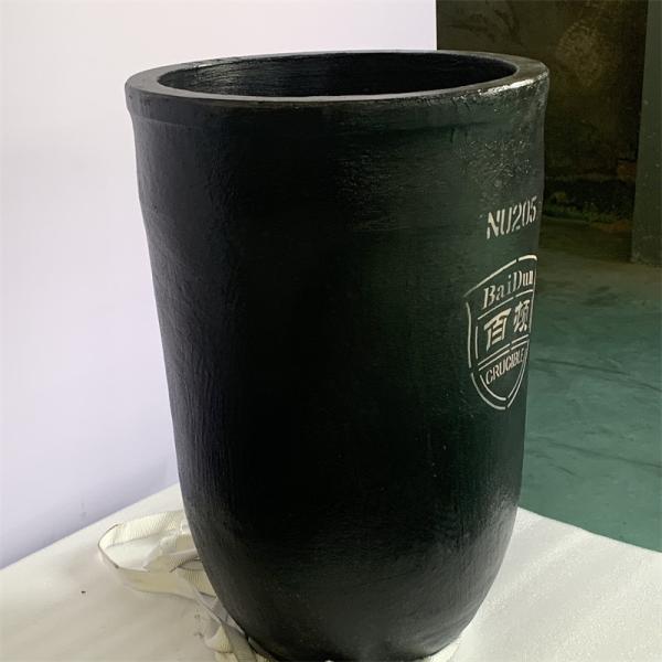 Circular Type Metal Melting Crucible Customized Large Crucible For Melting Copper