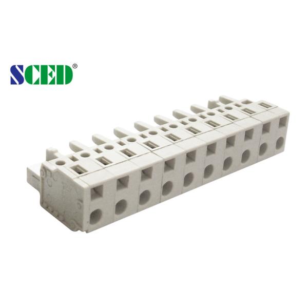 2 - 16 Pole Female Plug In Terminal Connector Block 7.5mm Pitch 300V 15A