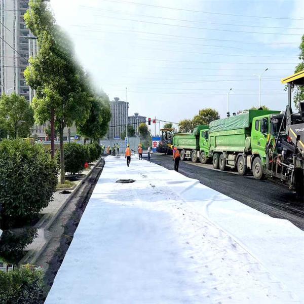 200gsm Polypropylene Nonwoven Geotextile For Road Construction Slope Protection And Water And Soil Loss