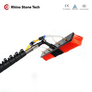 10m 12m 15m Telescopic Water Fed Brush Window Cleaning Brush Water Fed Tools