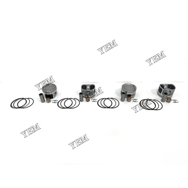 For Toyota 1AZ Piston With Rings Engineering Machinery Accessories