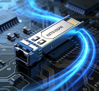 10gbase-sr Sfp+ Transceiver Module Hzts10sr With Hot-pluggable Design Ddm Low Power For Data Center Network Connections