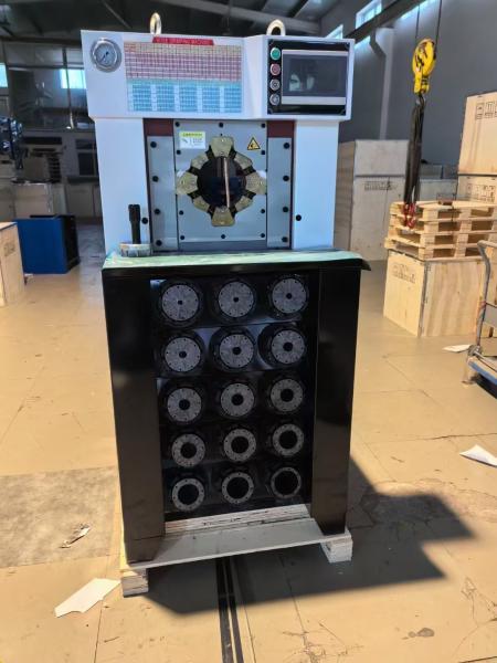 3-Inch Hydraulic Hose Crimping Machine 650T with PLC Control