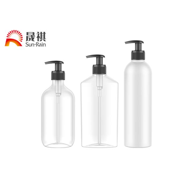 24mm 28mm Refillable PET Shower Dispenser Bottle Lotion Cream Pump