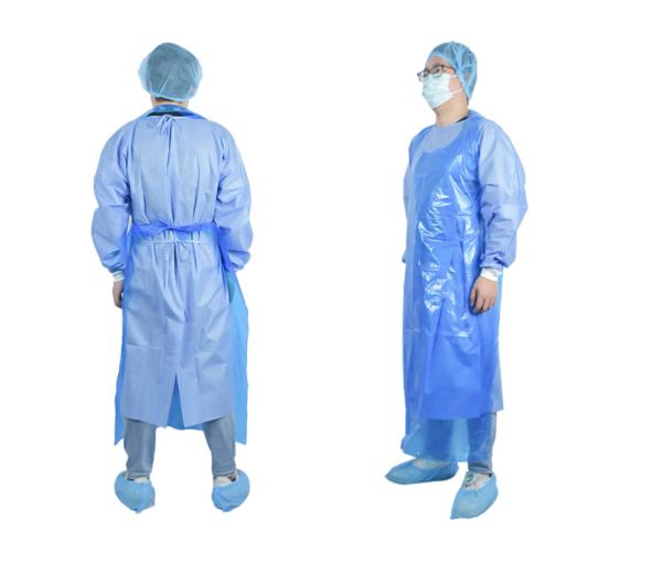 blue plastic pe disposable apron medical hospital for healthcare polyethylene waterproof disposable non sterile white ap
