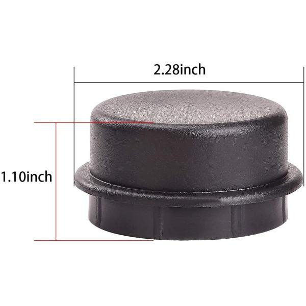 Противопыльный кожух эпицентра деятельности тележки гольфа 2 PCS передний на эпицентр деятельности 102353201 автомобиля клуба шпинделя автомобиля 2003-UP клуба пластиковый