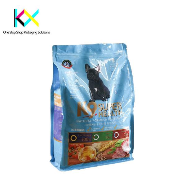 Flexible Proofing and Revision with Flat Bottom Pouch for Pet Food Packaging Bags