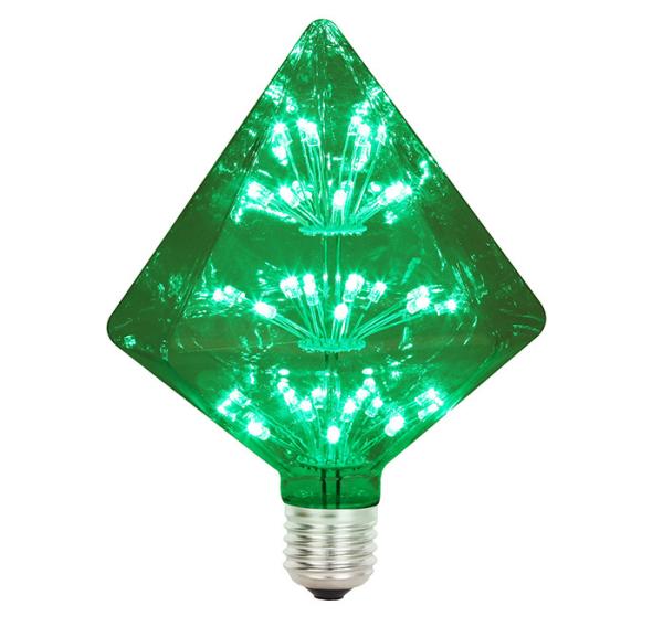 Led G125 Globe Decorative Filament Bulbs Colorful Holidays Filament Style Led Bulb