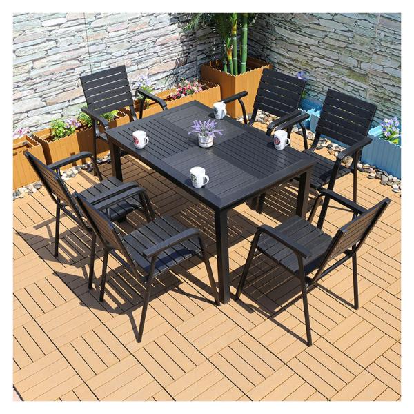 Foshan Party Lounge Furniture Waterproof Balcony Chair Sets for Outdoor Patio Dining