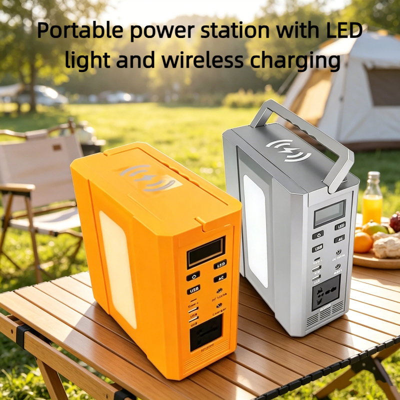 Wholesale Mini 300W Solar Generator LiFePO4 Portable Power Station Fast-Charging Backup Power for Outdoor Camping Hiking