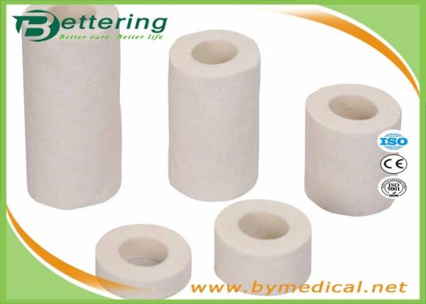 Cotton Tearable Zinc Oxide Adhesive Plaster Tape with 1 / 2 / 3 / 4 Width