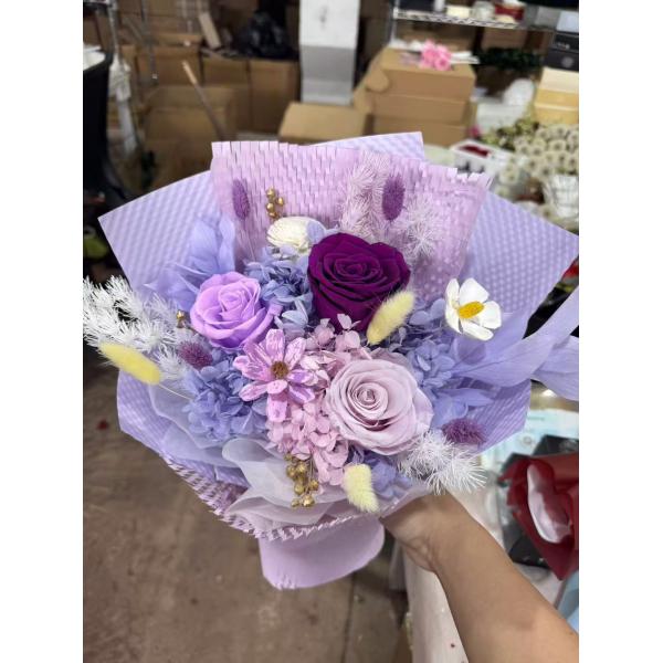 Preserved flower rose romantic bouquet Valentine's Day gift