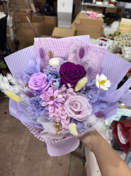 Preserved flower rose romantic bouquet Valentine's Day gift