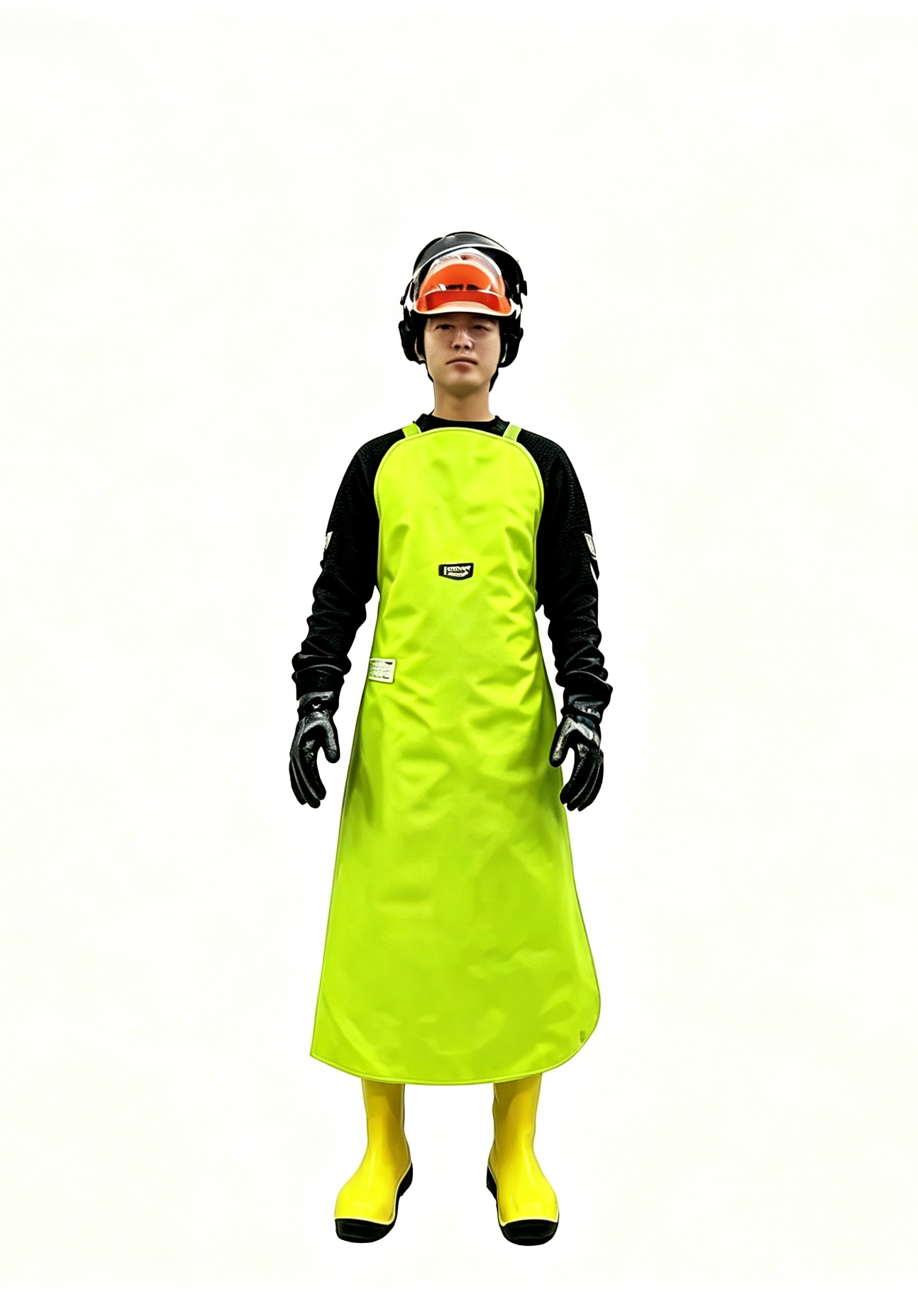 Tear Resistant Pressure Washing Overalls Lightweight Safety Bib Overalls Anti Corrosion