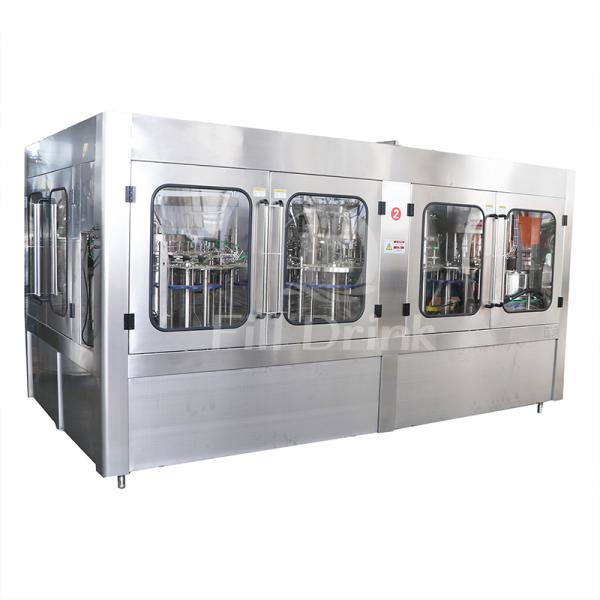 Plastic Bottle 150ML Carbonated Drink Filling Machine Ring Type Liquid Tank