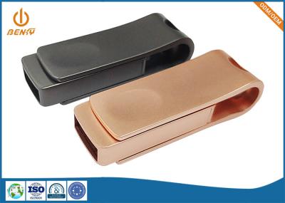 Ra0.8 Ra3.2 zinc alloy die casting parts Custom USB connector shell