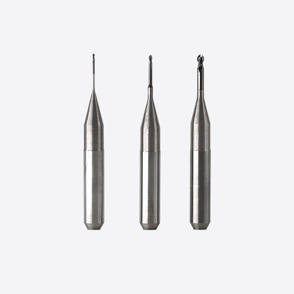 Zirconia Milling Bur diamond coated milling tool optimized for milling of zirconia glass ceramics PMMA and wax with surface finish